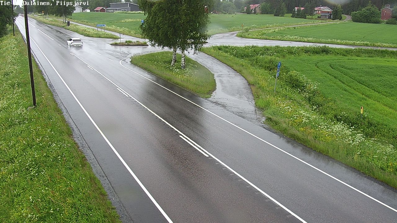 Kelikamerat Kuva Tie 86 Oulainen, Piipsjärvi, Oulainen, Pohjois-Pohjanmaa
