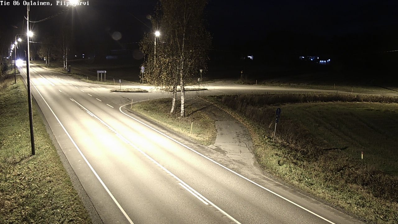 Kelikamerat Kuva Tie 86 Oulainen, Piipsjärvi, Oulainen, Pohjois-Pohjanmaa