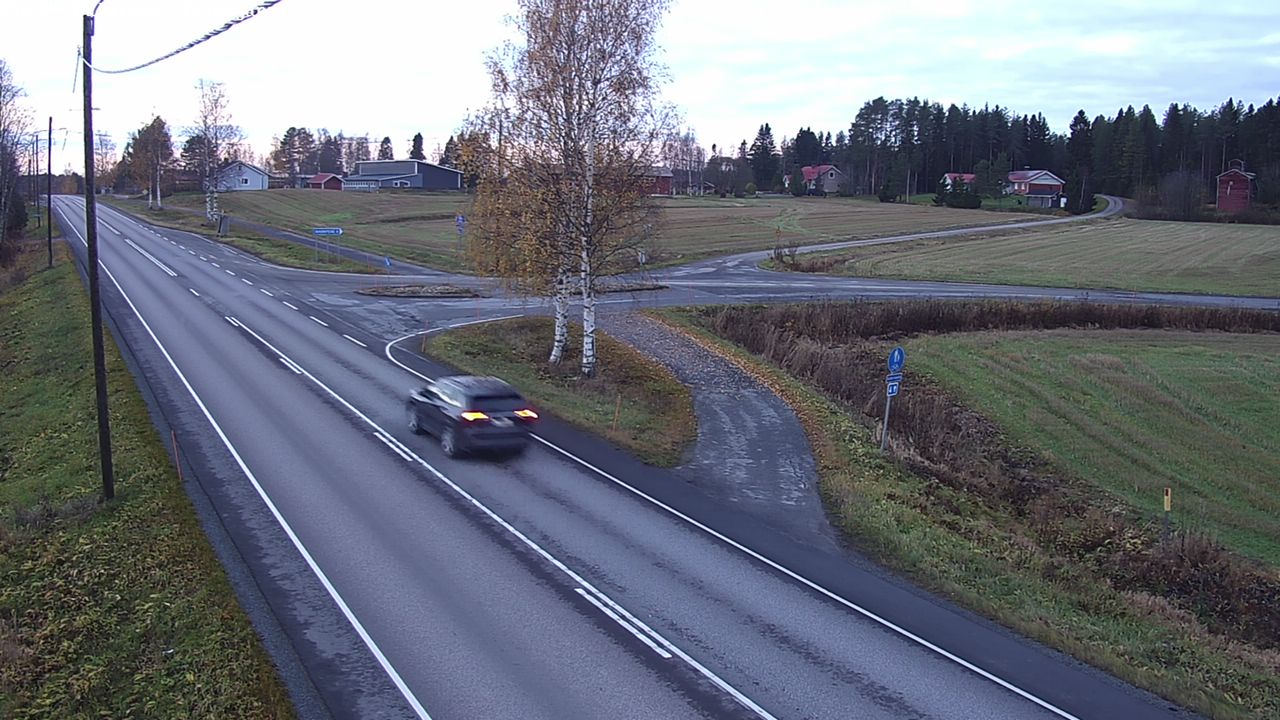 Kelikamerat Kuva Tie 86 Oulainen, Piipsjärvi, Oulainen, Pohjois-Pohjanmaa