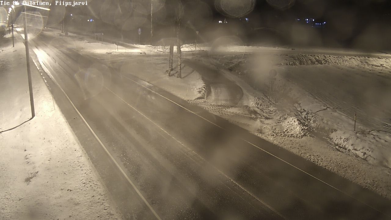 Kelikamerat Kuva Tie 86 Oulainen, Piipsjärvi, Oulainen, Pohjois-Pohjanmaa