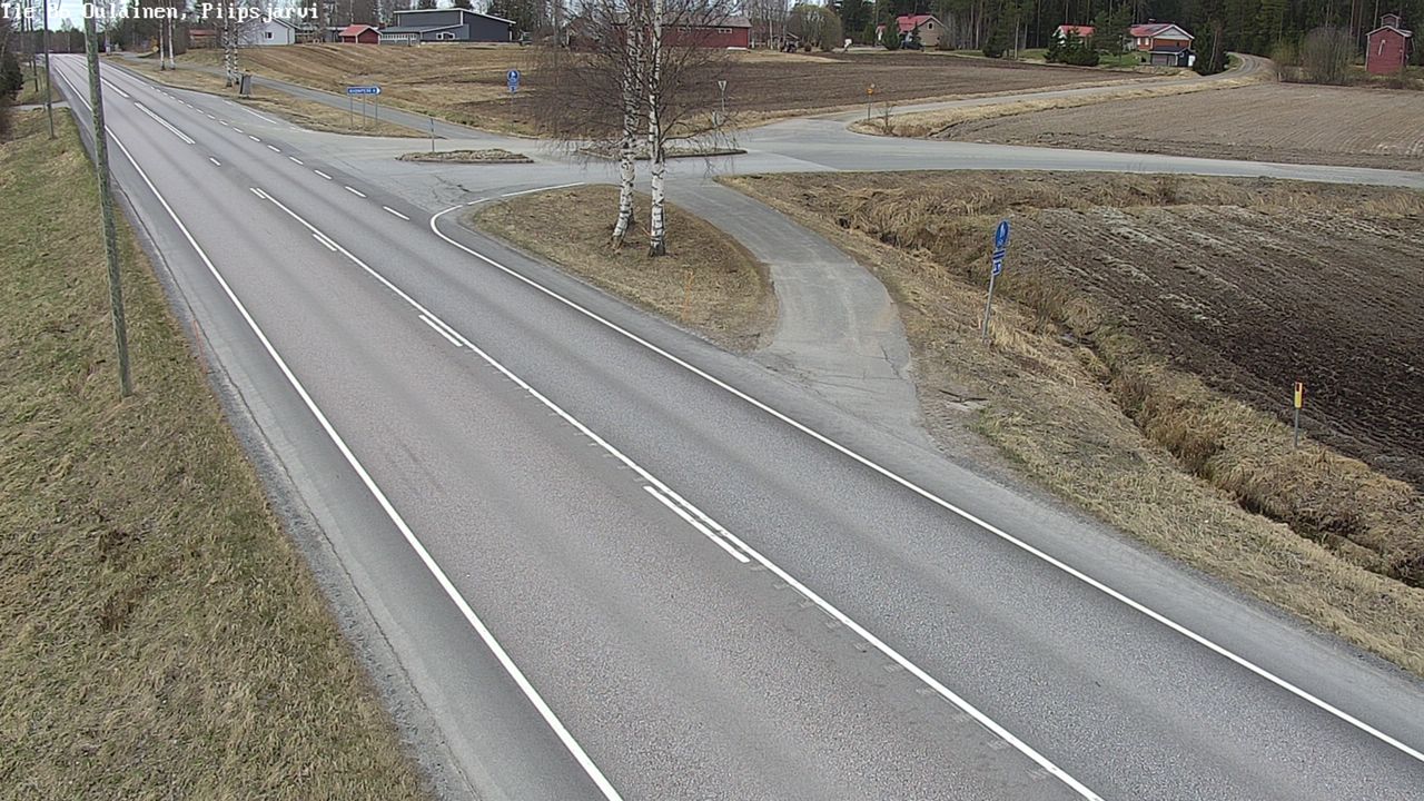 Kelikamerat Kuva Tie 86 Oulainen, Piipsjärvi, Oulainen, Pohjois-Pohjanmaa