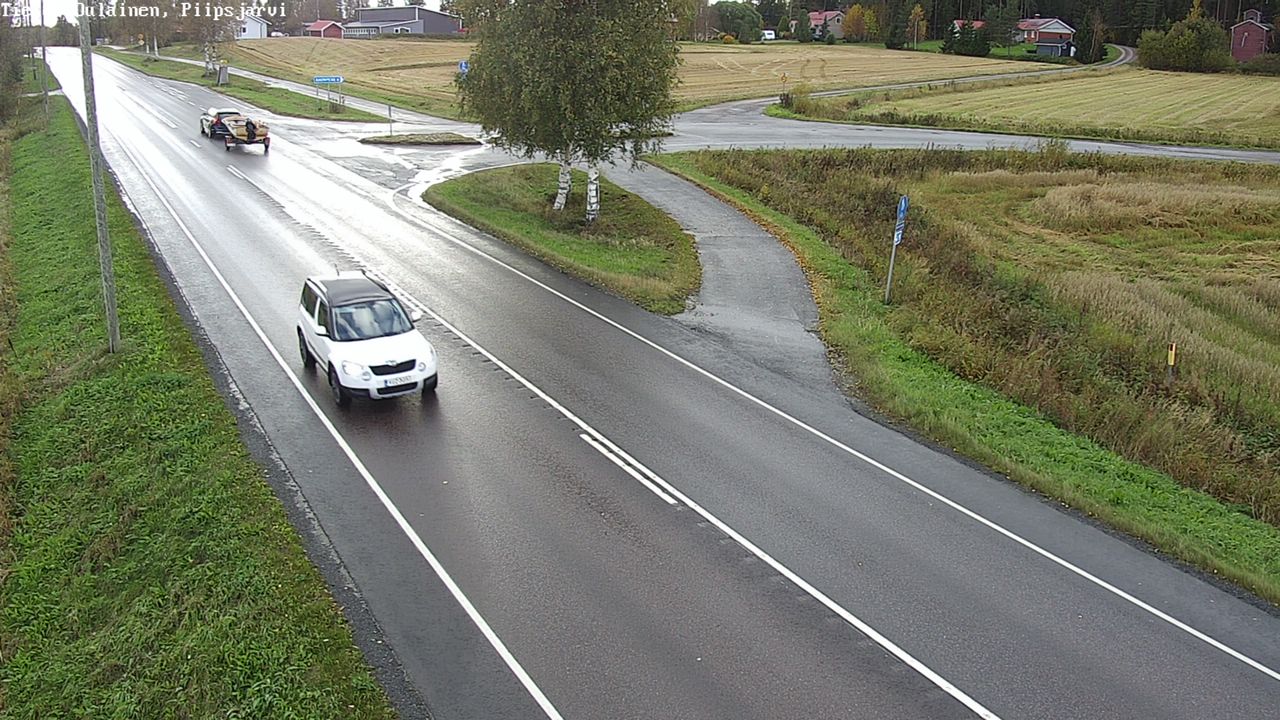 Kelikamerat Kuva Tie 86 Oulainen, Piipsjärvi, Oulainen, Pohjois-Pohjanmaa