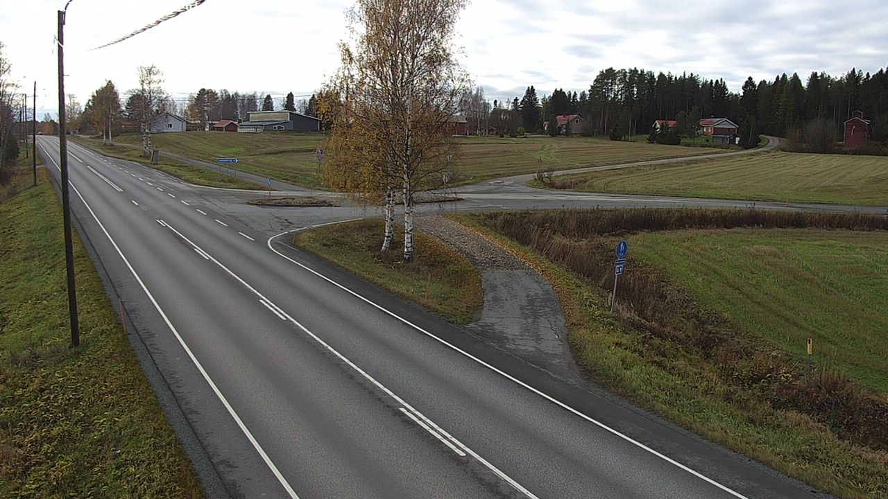 Kelikamerat Kuva Tie 86 Oulainen, Piipsjärvi, Oulainen, Pohjois-Pohjanmaa