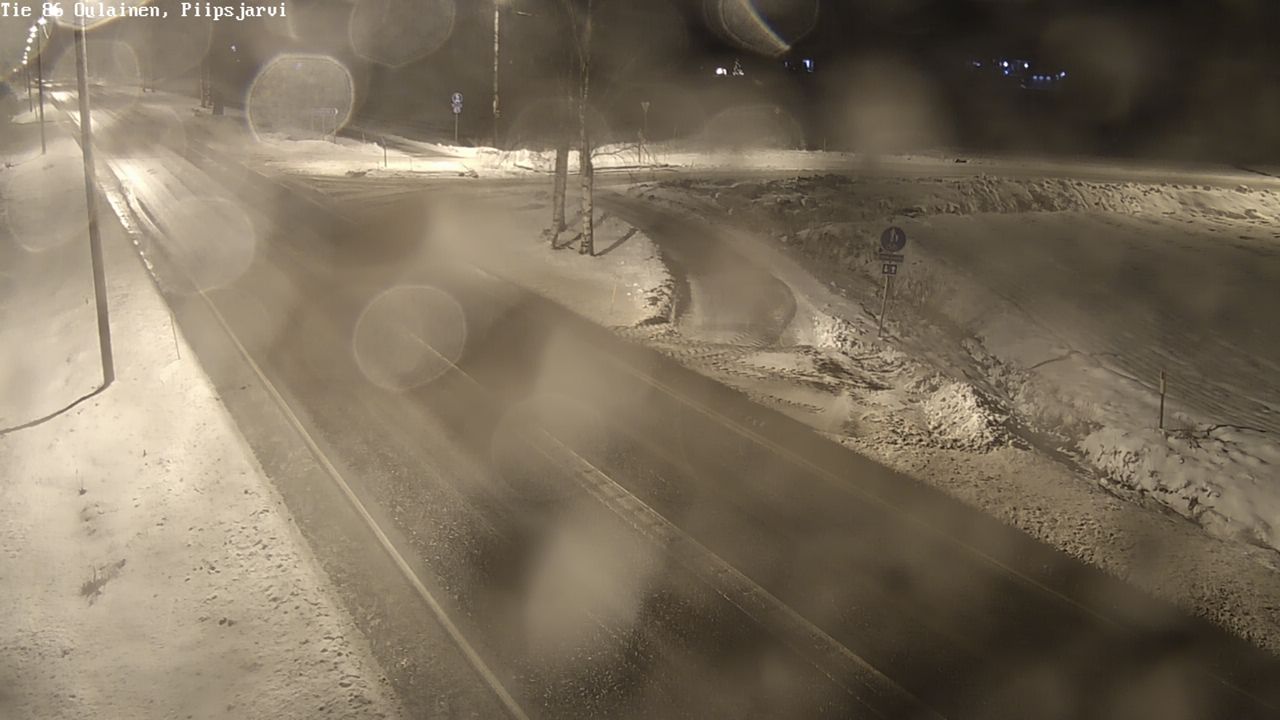 Kelikamerat Kuva Tie 86 Oulainen, Piipsjärvi, Oulainen, Pohjois-Pohjanmaa