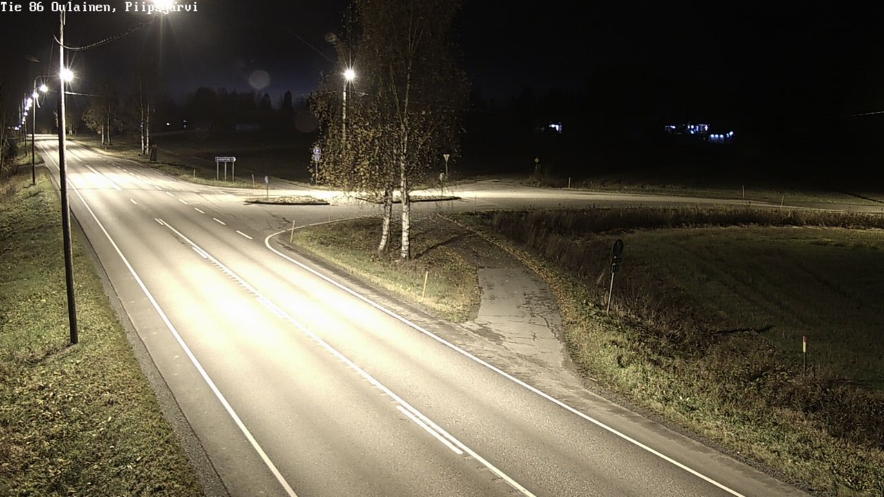 Kelikamerat Kuva Tie 86 Oulainen, Piipsjärvi, Oulainen, Pohjois-Pohjanmaa