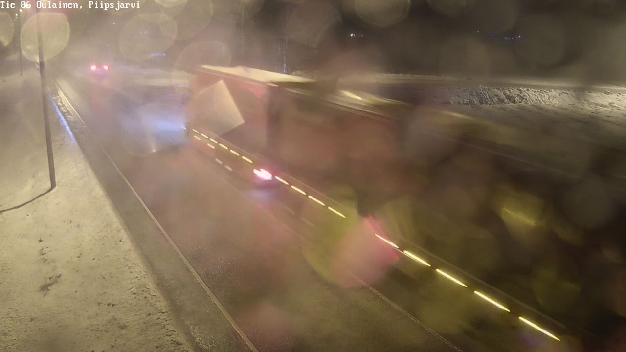 Kelikamerat Kuva Tie 86 Oulainen, Piipsjärvi, Oulainen, Pohjois-Pohjanmaa