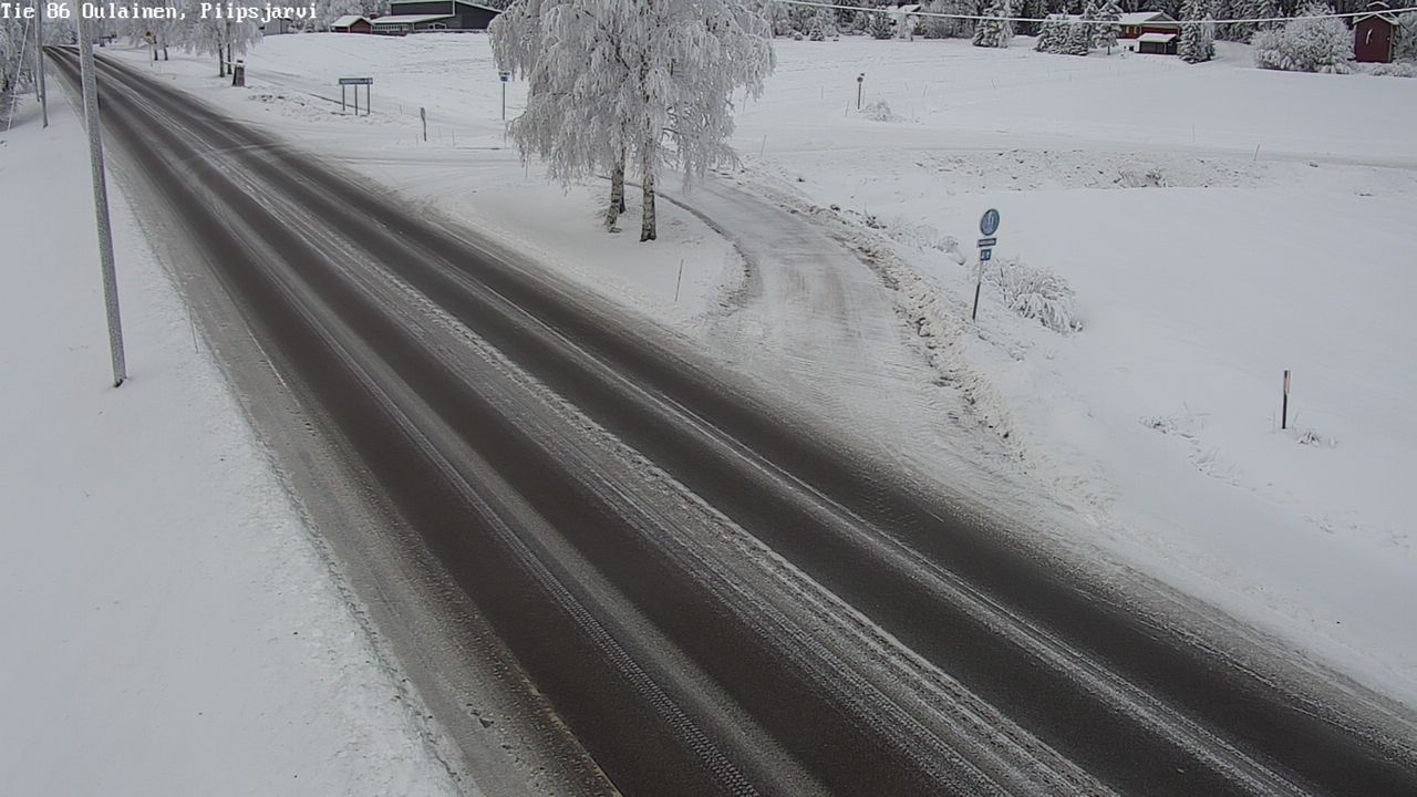 Kelikamerat Kuva Tie 86 Oulainen, Piipsjärvi, Oulainen, Pohjois-Pohjanmaa