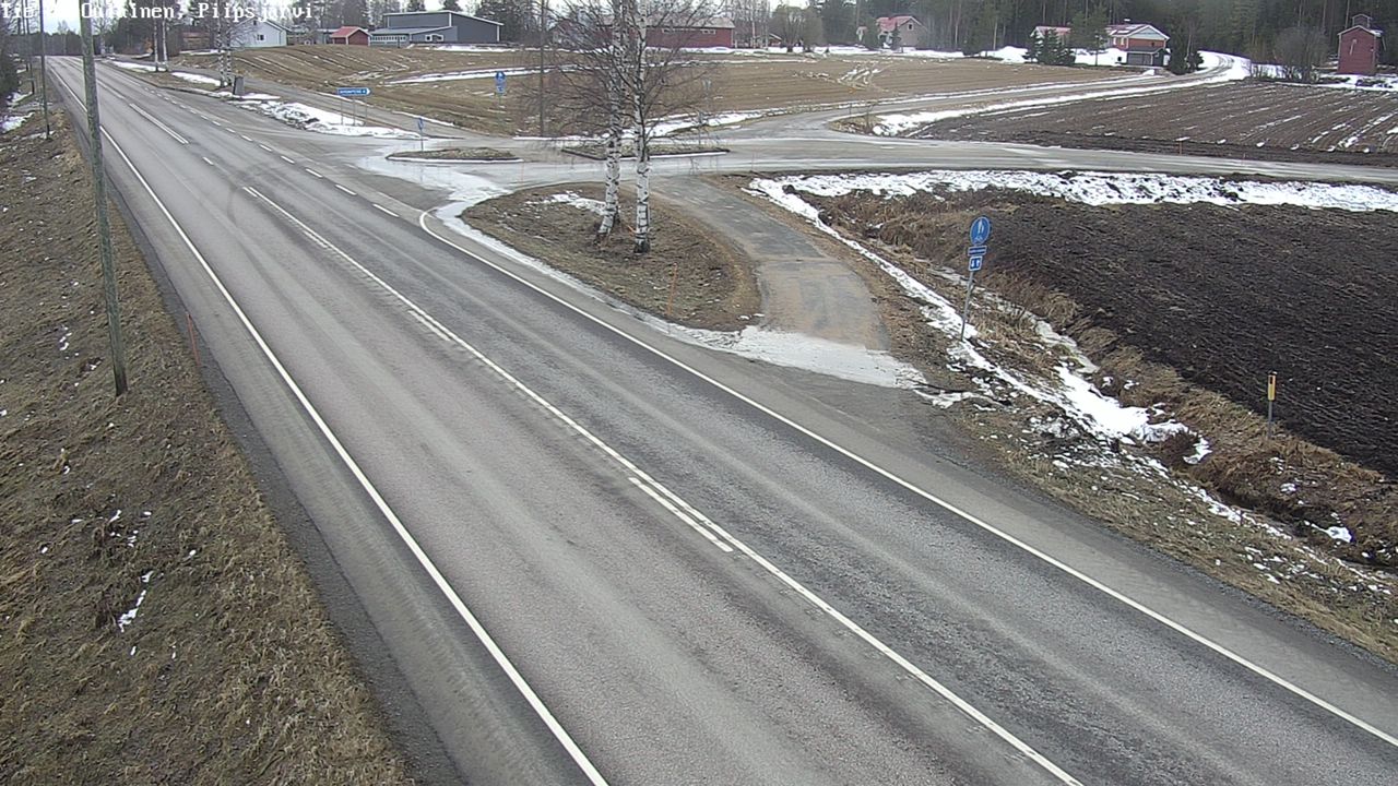 Kelikamerat Kuva Tie 86 Oulainen, Piipsjärvi, Oulainen, Pohjois-Pohjanmaa