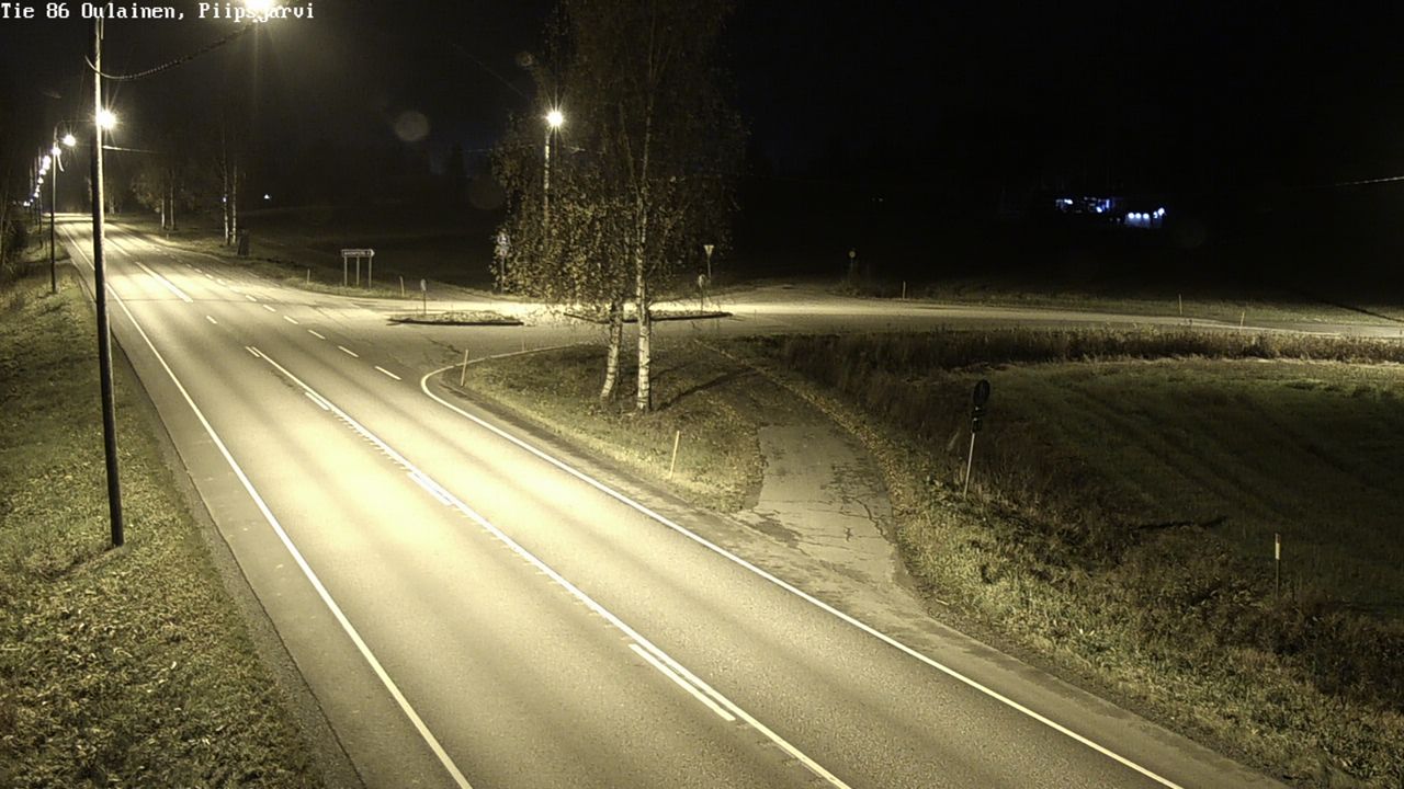 Kelikamerat Kuva Tie 86 Oulainen, Piipsjärvi, Oulainen, Pohjois-Pohjanmaa