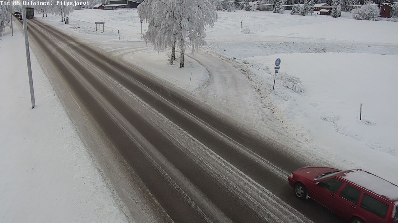 Kelikamerat Kuva Tie 86 Oulainen, Piipsjärvi, Oulainen, Pohjois-Pohjanmaa