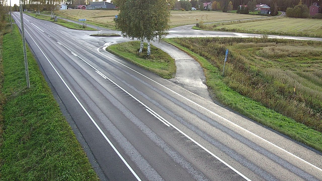 Kelikamerat Kuva Tie 86 Oulainen, Piipsjärvi, Oulainen, Pohjois-Pohjanmaa