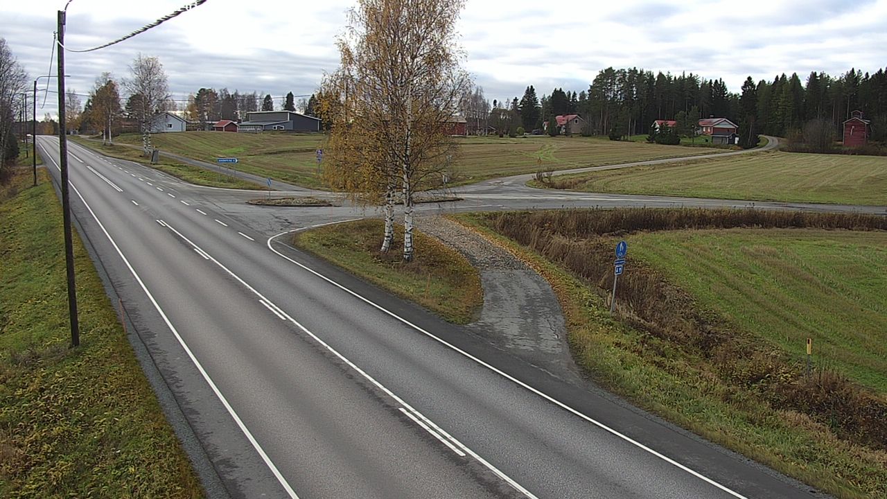 Kelikamerat Kuva Tie 86 Oulainen, Piipsjärvi, Oulainen, Pohjois-Pohjanmaa