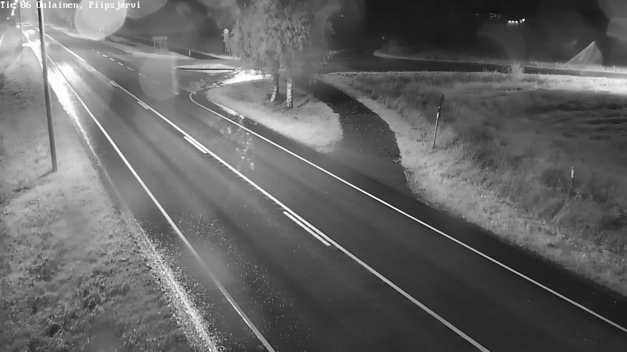 Kelikamerat Kuva Tie 86 Oulainen, Piipsjärvi, Oulainen, Pohjois-Pohjanmaa
