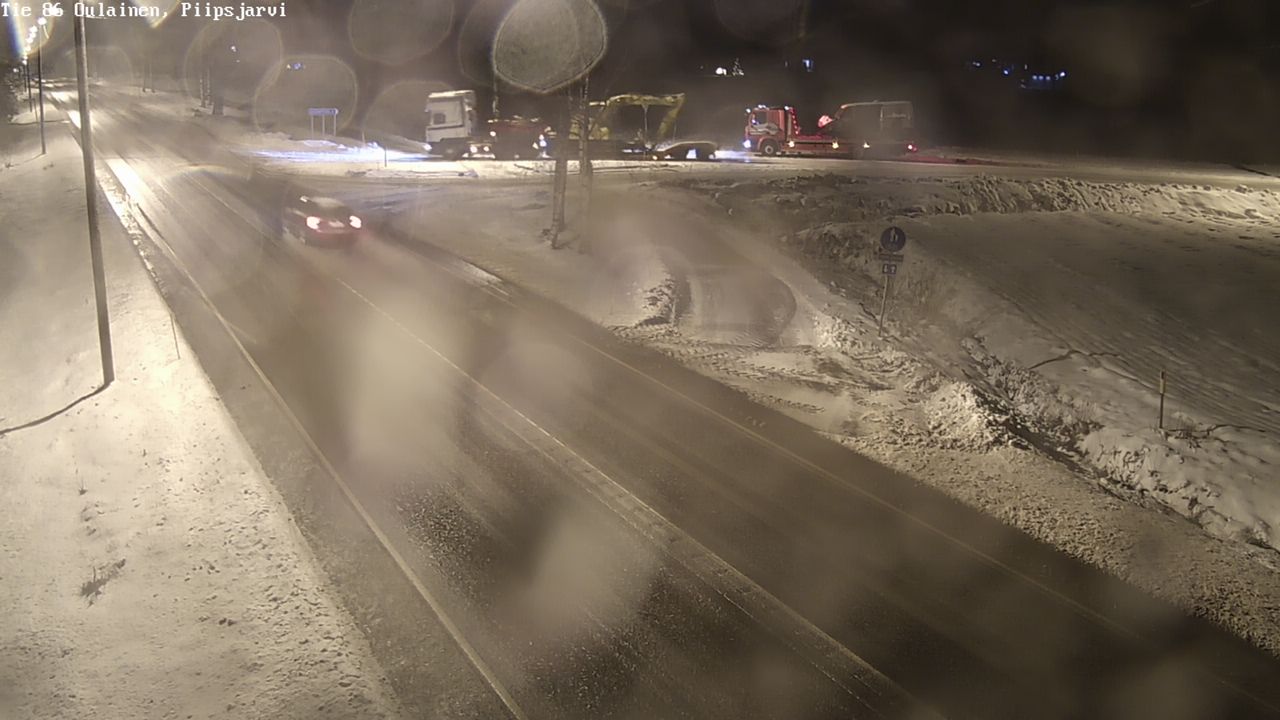 Kelikamerat Kuva Tie 86 Oulainen, Piipsjärvi, Oulainen, Pohjois-Pohjanmaa