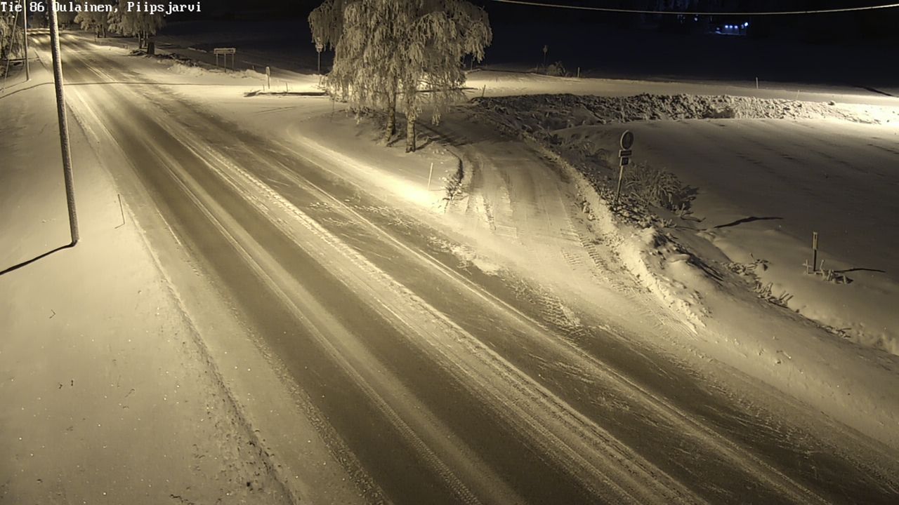 Kelikamerat Kuva Tie 86 Oulainen, Piipsjärvi, Oulainen, Pohjois-Pohjanmaa