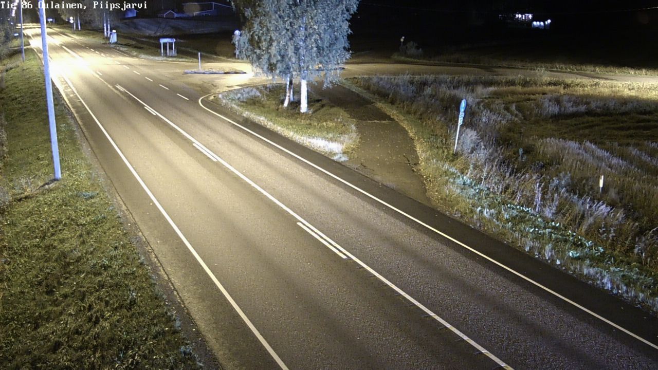 Kelikamerat Kuva Tie 86 Oulainen, Piipsjärvi, Oulainen, Pohjois-Pohjanmaa