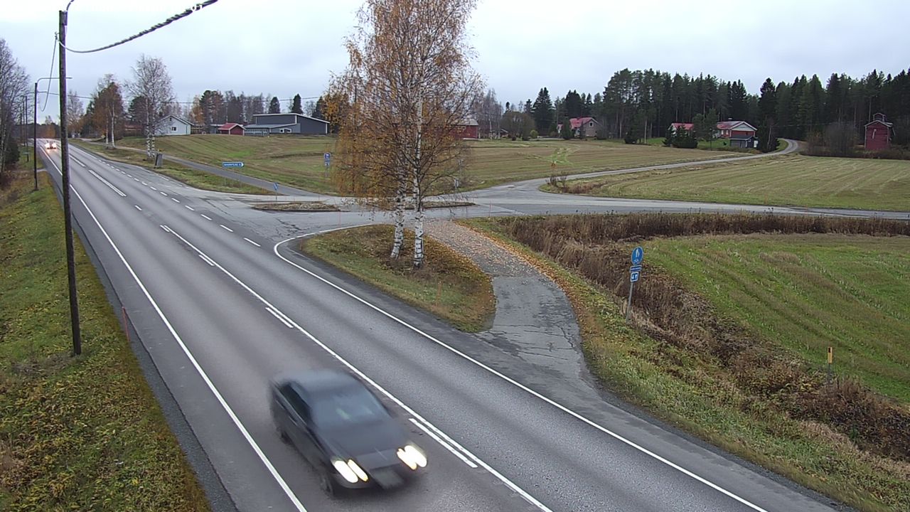 Kelikamerat Kuva Tie 86 Oulainen, Piipsjärvi, Oulainen, Pohjois-Pohjanmaa