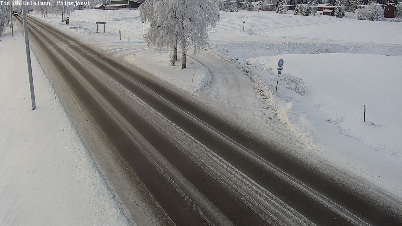 Kelikamerat Kuva Tie 86 Oulainen, Piipsjärvi, Oulainen, Pohjois-Pohjanmaa