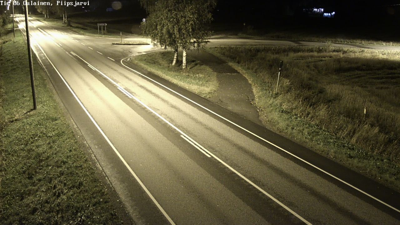 Kelikamerat Kuva Tie 86 Oulainen, Piipsjärvi, Oulainen, Pohjois-Pohjanmaa