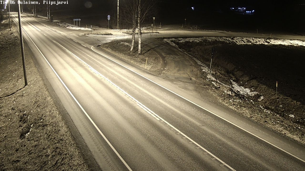 Kelikamerat Kuva Tie 86 Oulainen, Piipsjärvi, Oulainen, Pohjois-Pohjanmaa