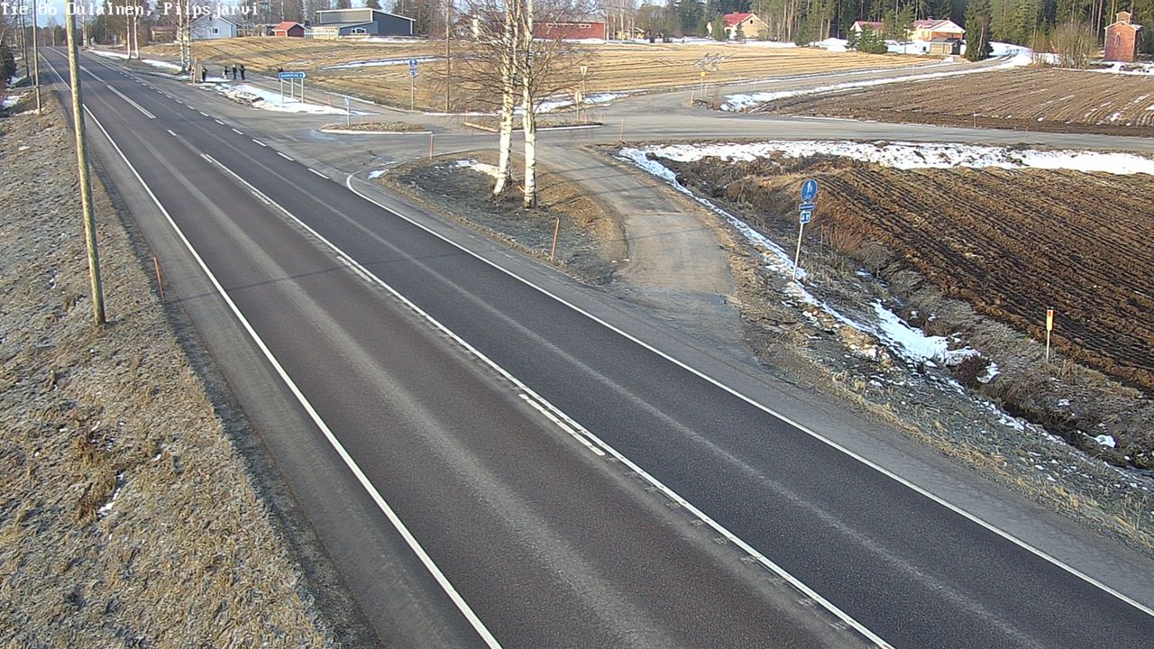 Kelikamerat Kuva Tie 86 Oulainen, Piipsjärvi, Oulainen, Pohjois-Pohjanmaa