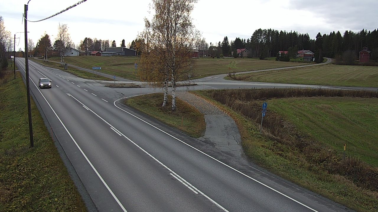 Kelikamerat Kuva Tie 86 Oulainen, Piipsjärvi, Oulainen, Pohjois-Pohjanmaa