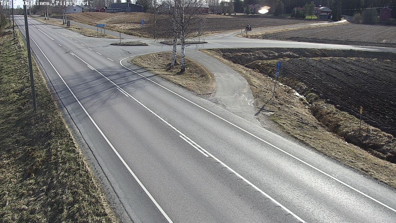 Weather Camera Image Road 86 Oulainen, Piipsjärvi, Oulainen, Pohjois-Pohjanmaa