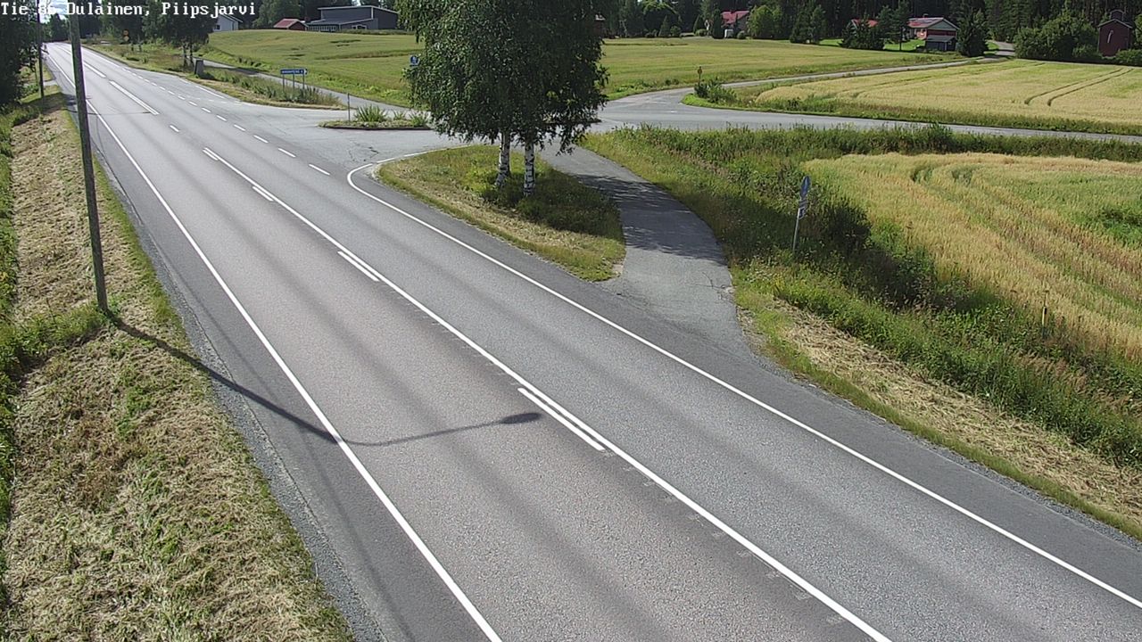 Kelikamerat Kuva Tie 86 Oulainen, Piipsjärvi, Oulainen, Pohjois-Pohjanmaa