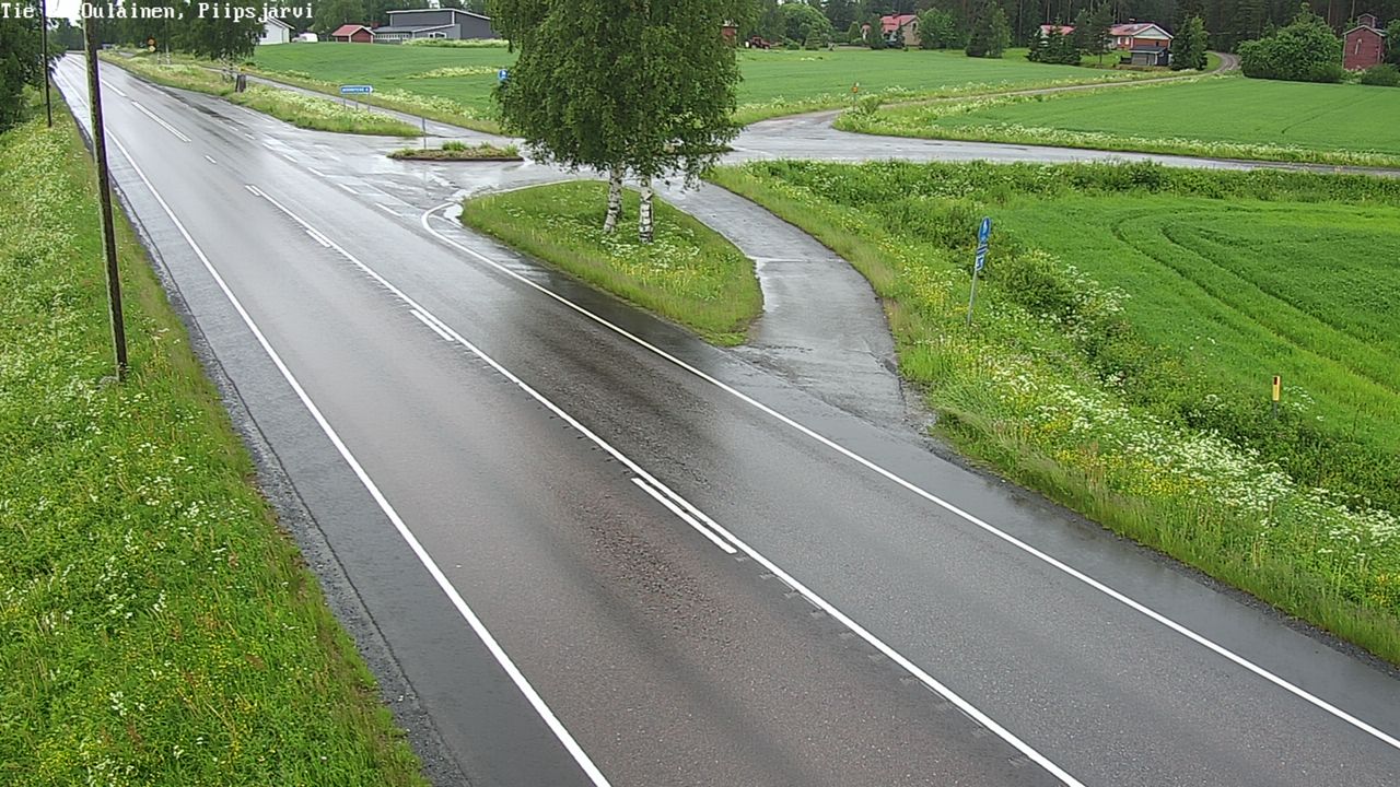 Kelikamerat Kuva Tie 86 Oulainen, Piipsjärvi, Oulainen, Pohjois-Pohjanmaa