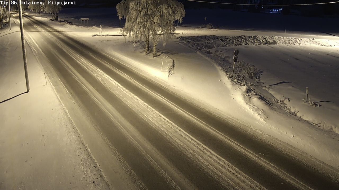 Kelikamerat Kuva Tie 86 Oulainen, Piipsjärvi, Oulainen, Pohjois-Pohjanmaa