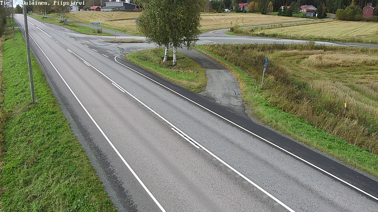 Kelikamerat Kuva Tie 86 Oulainen, Piipsjärvi, Oulainen, Pohjois-Pohjanmaa