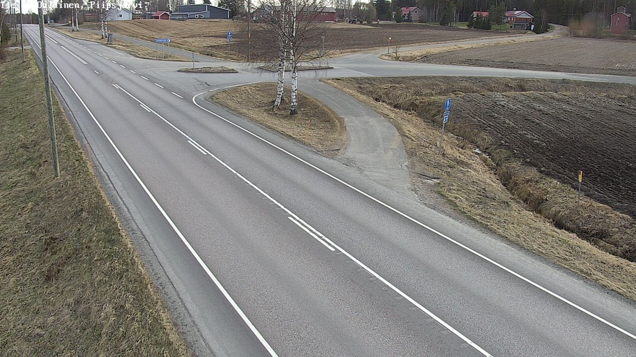 Weather Camera Image Road 86 Oulainen, Piipsjärvi, Oulainen, Pohjois-Pohjanmaa