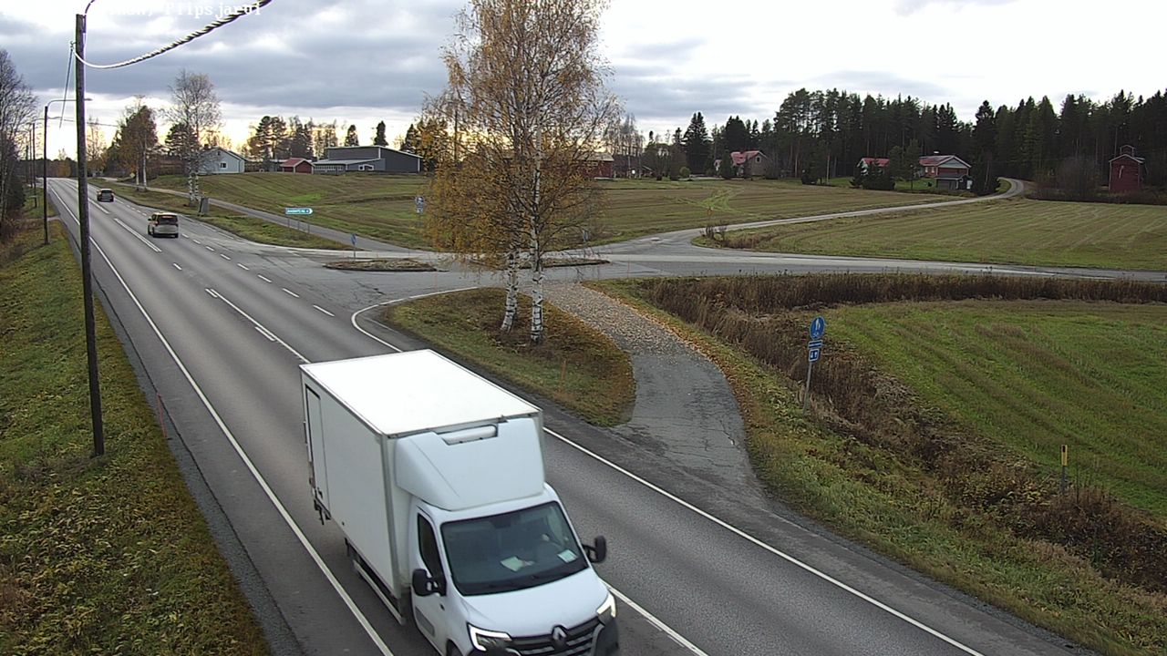 Kelikamerat Kuva Tie 86 Oulainen, Piipsjärvi, Oulainen, Pohjois-Pohjanmaa