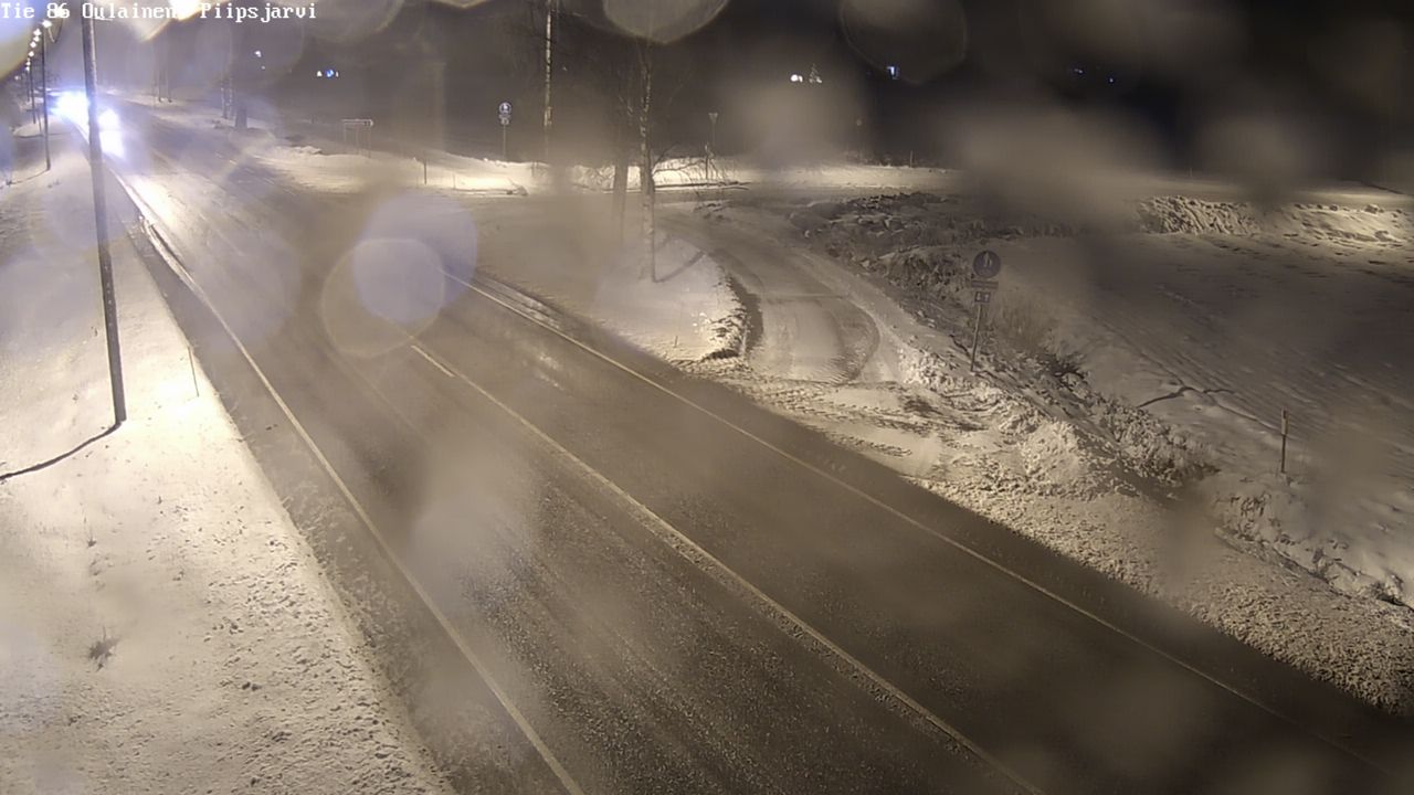 Kelikamerat Kuva Tie 86 Oulainen, Piipsjärvi, Oulainen, Pohjois-Pohjanmaa