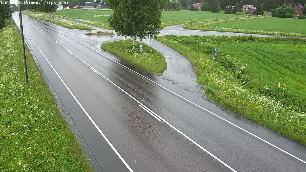 Kelikamerat Kuva Tie 86 Oulainen, Piipsjärvi, Oulainen, Pohjois-Pohjanmaa