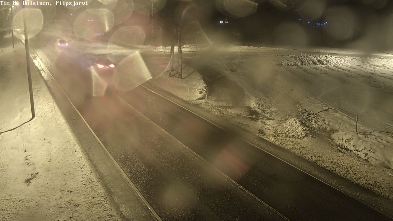 Kelikamerat Kuva Tie 86 Oulainen, Piipsjärvi, Oulainen, Pohjois-Pohjanmaa