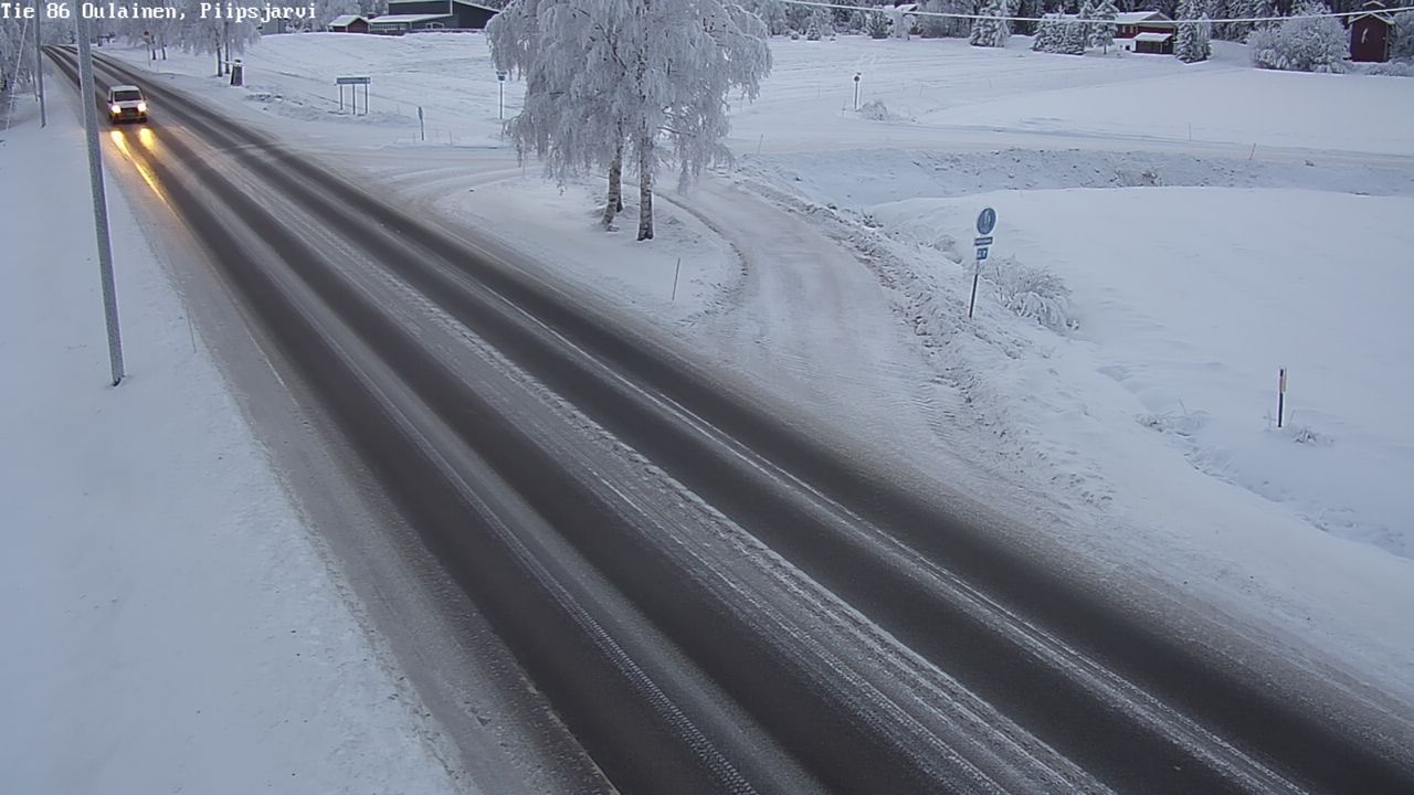 Kelikamerat Kuva Tie 86 Oulainen, Piipsjärvi, Oulainen, Pohjois-Pohjanmaa