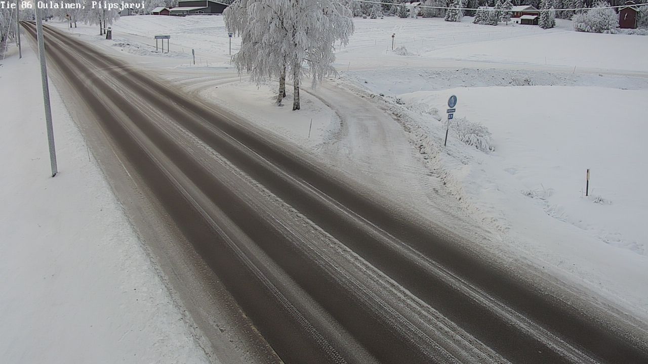 Kelikamerat Kuva Tie 86 Oulainen, Piipsjärvi, Oulainen, Pohjois-Pohjanmaa