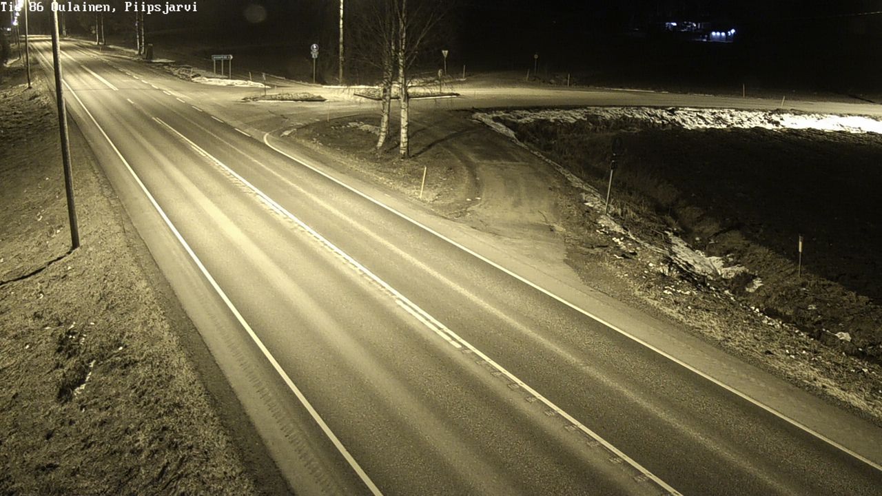 Kelikamerat Kuva Tie 86 Oulainen, Piipsjärvi, Oulainen, Pohjois-Pohjanmaa