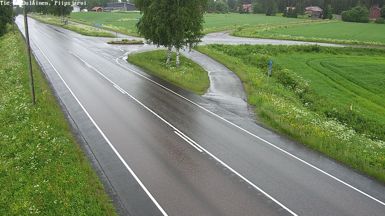 Kelikamerat Kuva Tie 86 Oulainen, Piipsjärvi, Oulainen, Pohjois-Pohjanmaa
