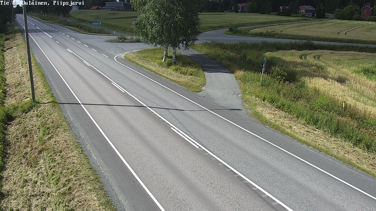 Kelikamerat Kuva Tie 86 Oulainen, Piipsjärvi, Oulainen, Pohjois-Pohjanmaa