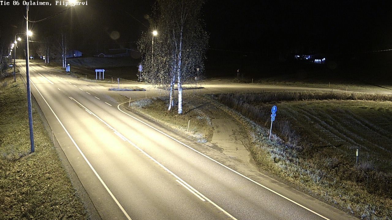 Kelikamerat Kuva Tie 86 Oulainen, Piipsjärvi, Oulainen, Pohjois-Pohjanmaa