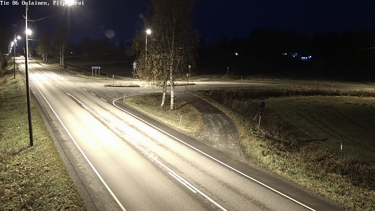 Kelikamerat Kuva Tie 86 Oulainen, Piipsjärvi, Oulainen, Pohjois-Pohjanmaa