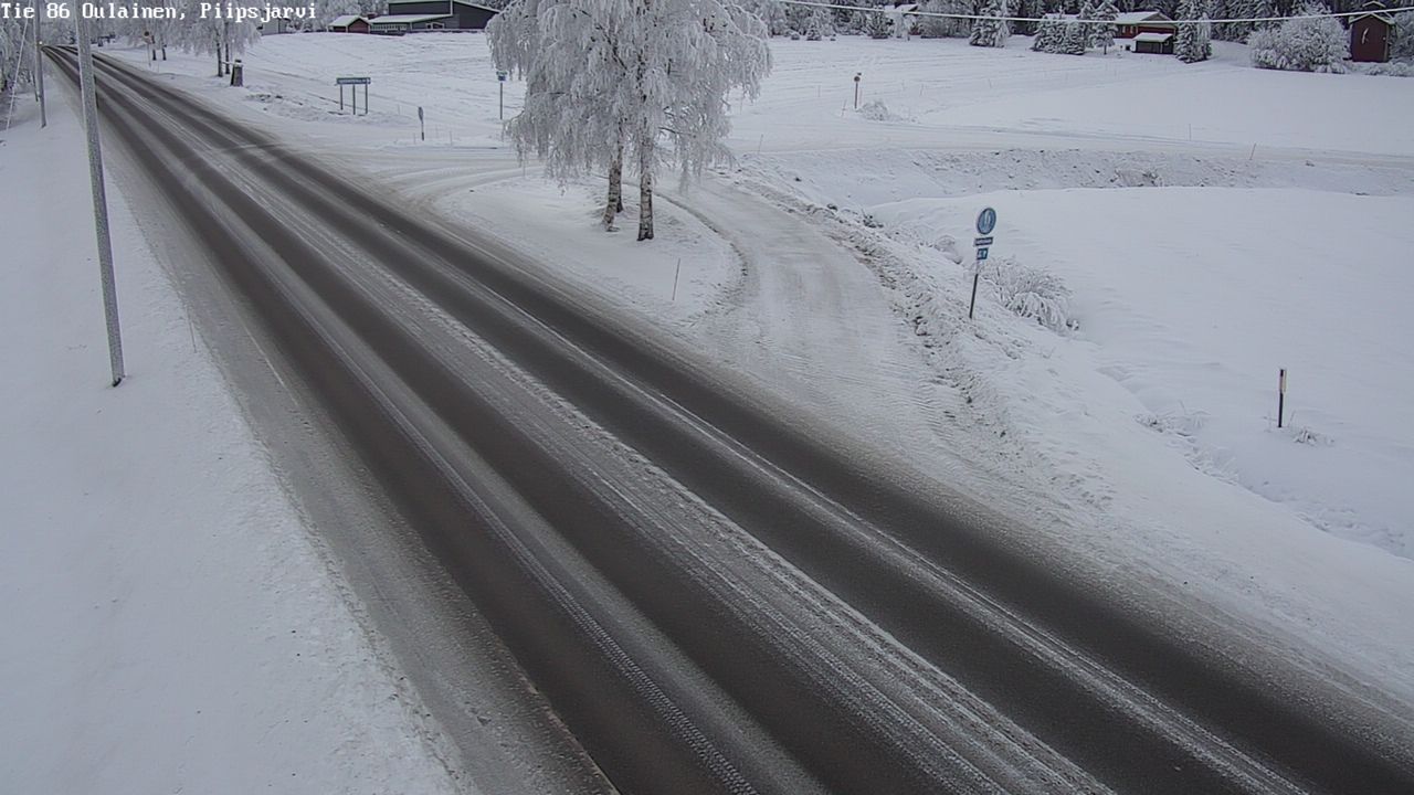 Kelikamerat Kuva Tie 86 Oulainen, Piipsjärvi, Oulainen, Pohjois-Pohjanmaa