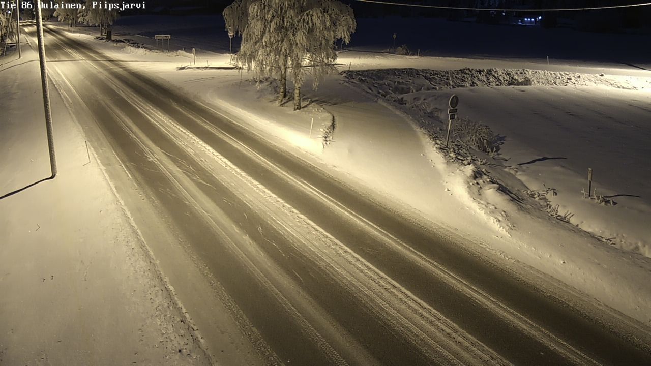 Kelikamerat Kuva Tie 86 Oulainen, Piipsjärvi, Oulainen, Pohjois-Pohjanmaa