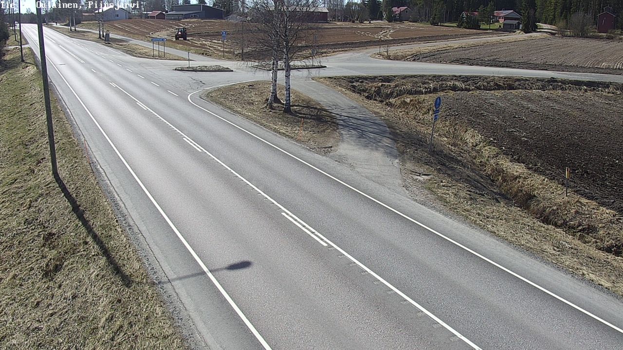 Weather Camera Image Road 86 Oulainen, Piipsjärvi, Oulainen, Pohjois-Pohjanmaa