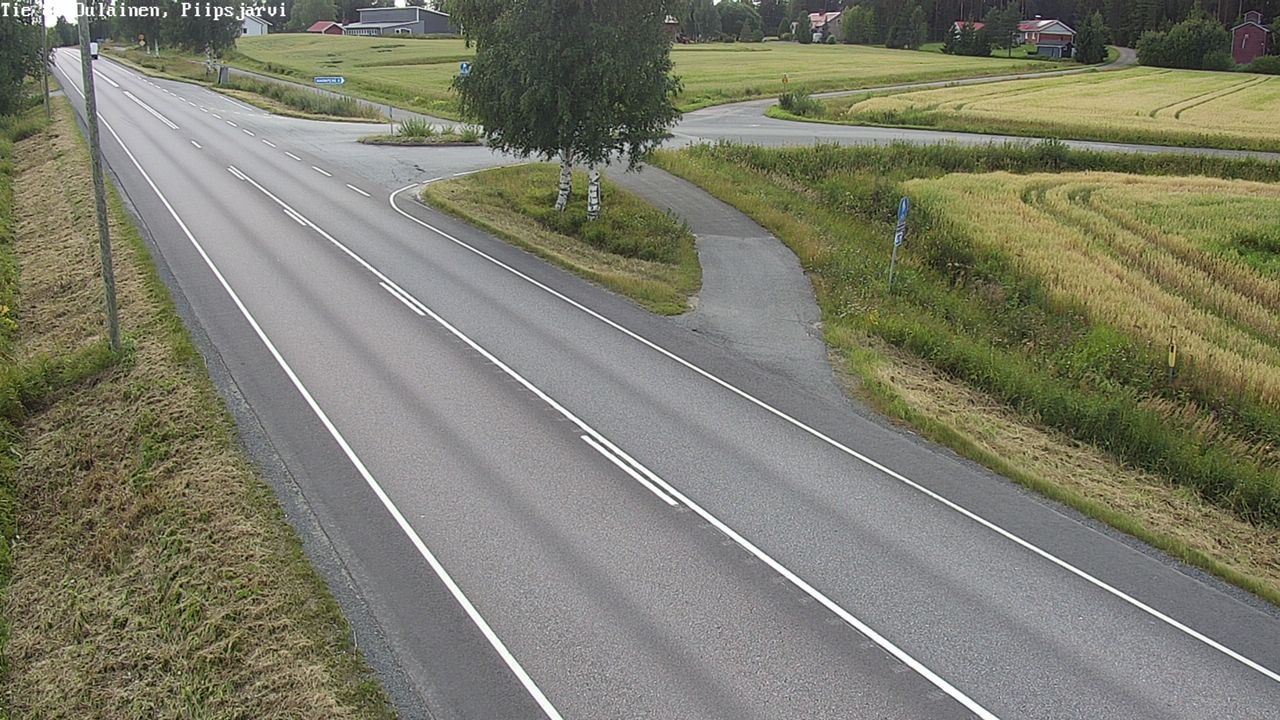 Kelikamerat Kuva Tie 86 Oulainen, Piipsjärvi, Oulainen, Pohjois-Pohjanmaa