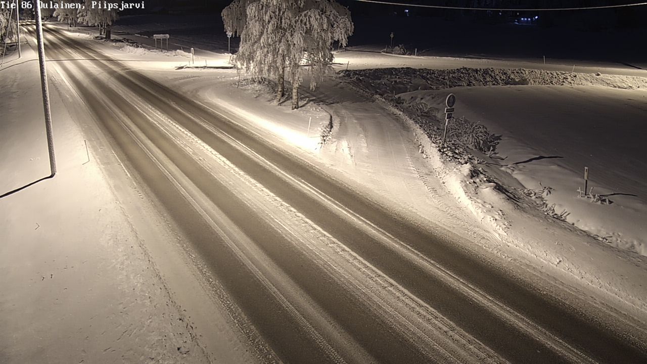 Kelikamerat Kuva Tie 86 Oulainen, Piipsjärvi, Oulainen, Pohjois-Pohjanmaa