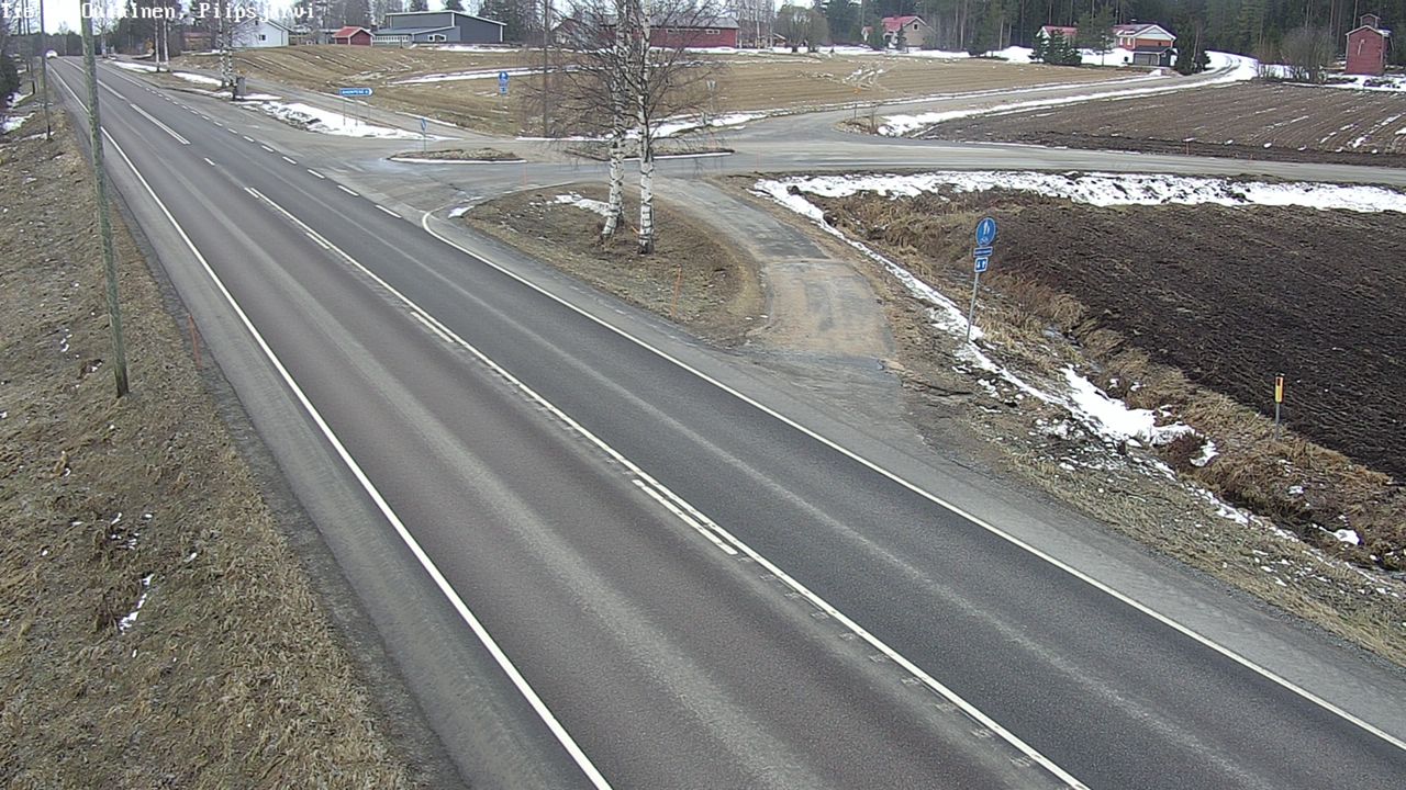 Kelikamerat Kuva Tie 86 Oulainen, Piipsjärvi, Oulainen, Pohjois-Pohjanmaa