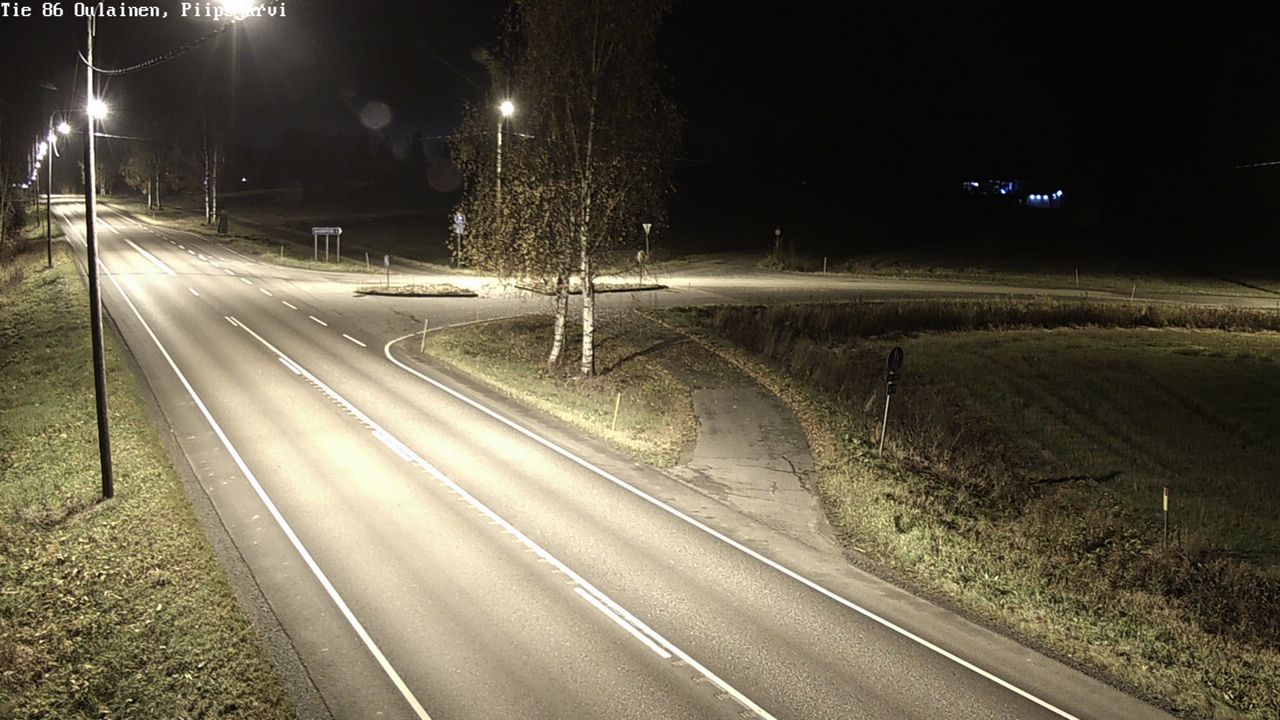 Kelikamerat Kuva Tie 86 Oulainen, Piipsjärvi, Oulainen, Pohjois-Pohjanmaa